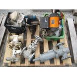 (1) Pallet of Misc. Valves & Viking Pump