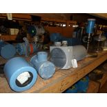 Contents of Shelf E-11-3 & E-12-3; (7) Rosemount Transmitters, Flow Tube, Krohne, Honeywell, Bailey