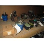 Contents of Shelf E-3-4 & E-4-4; Wika, Rexroth, Hydac, Square D, Parker, Versa, Norgren