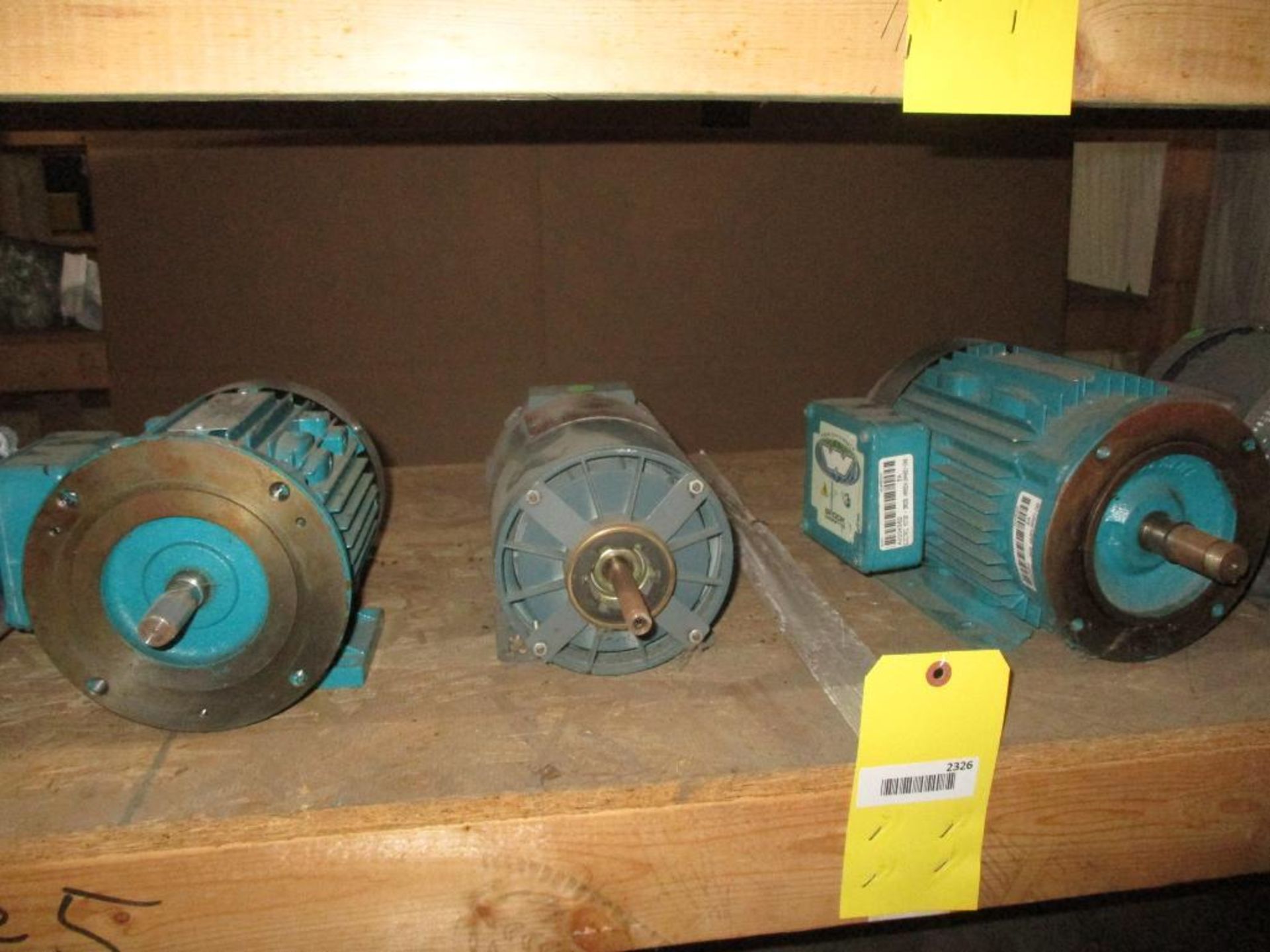 Contents of Shelf E-13-5 & E-14-4; Electric Motors, Marathon, Compton, Reliance, Dayton, Weg, Baldor - Image 2 of 6