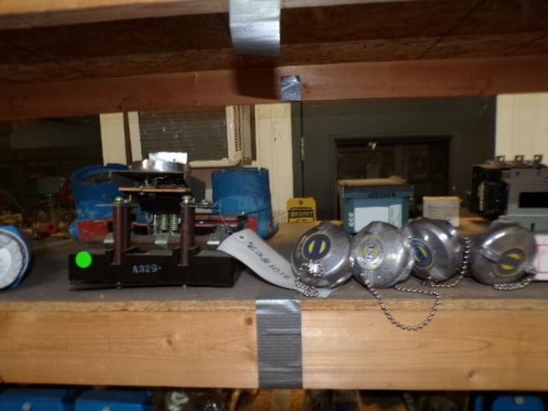 Contents of Shelf I-6-2-I-7-2; Asco Valves, Transmitters, Telemecanique, Allen Bradley, GE, Flow Met - Image 5 of 6