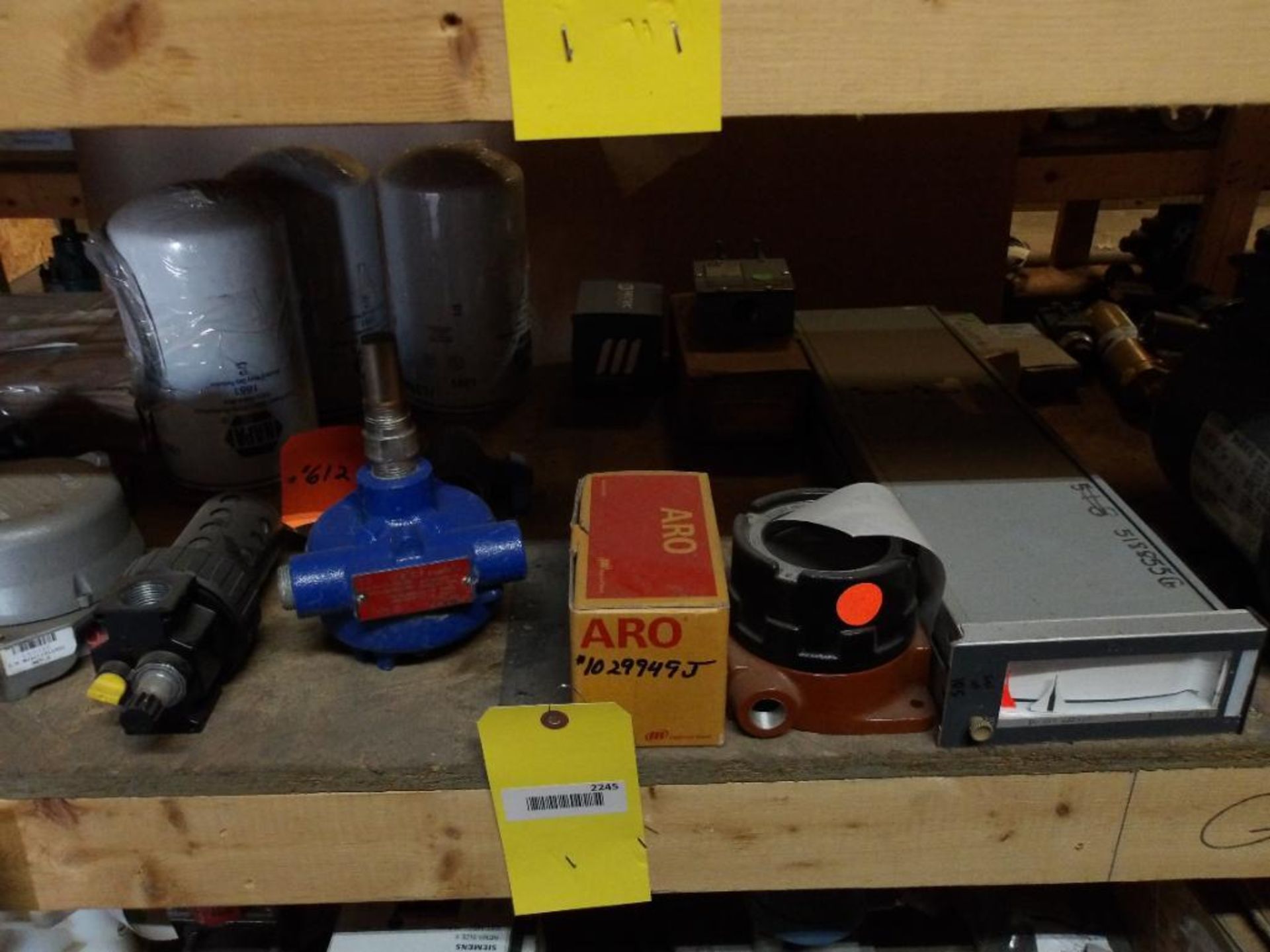 Contents of Shelf G-1-4 & G-2-4; Electric Motor, Asco Valves, Moore, Foxboro, Fuses, Transmitter, Po - Image 2 of 6