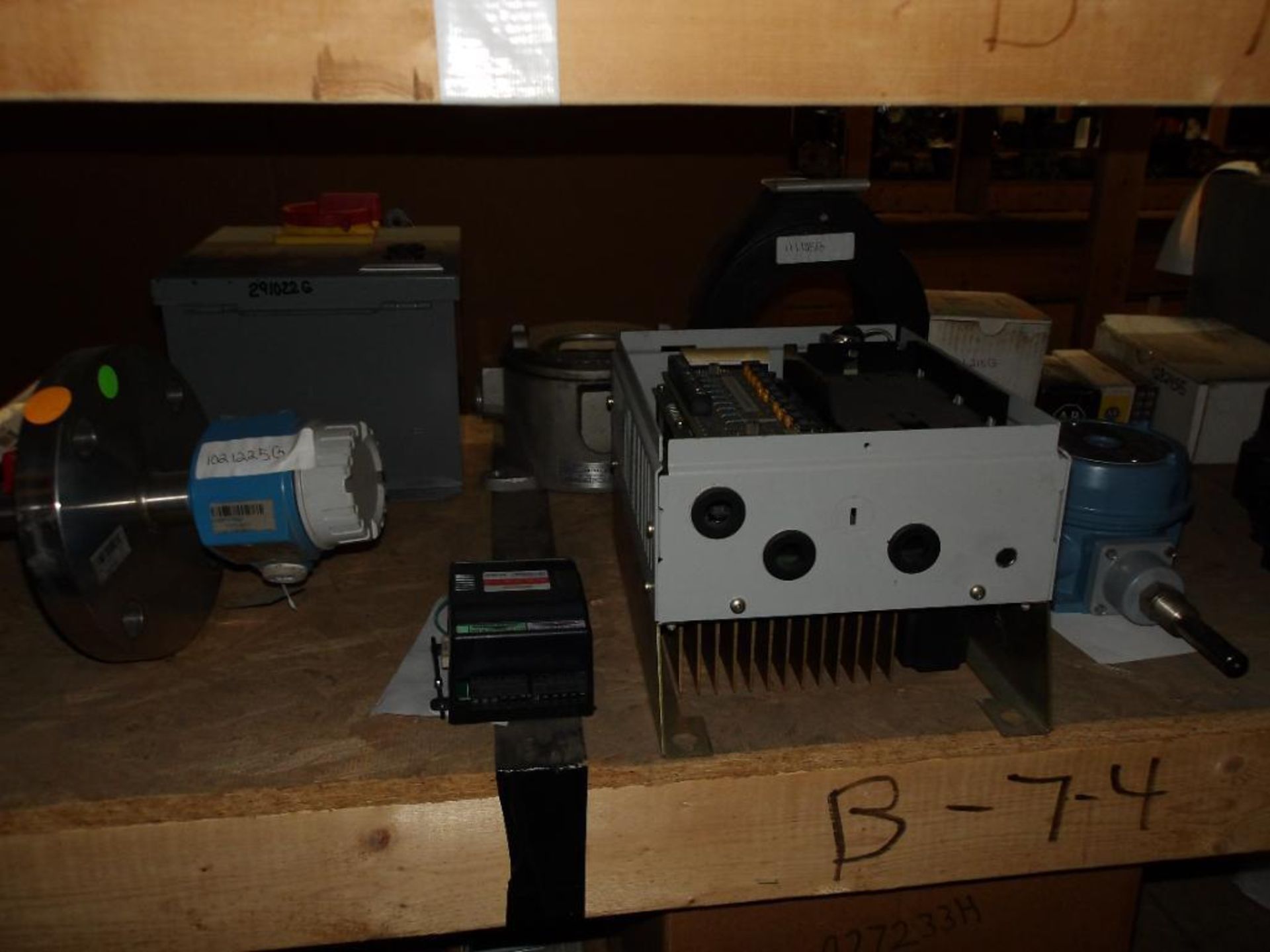 Contents of Shelf B-7-4 & B-8-4; Allen Bradley, Reliance, Seal, Mercury Switch, regulators, Endress - Image 6 of 6