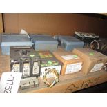 Contents of Shelf G-11-5 & G-12-5; Rosemount, Foxboro, Rexnord, Schneider, Fuji Electric