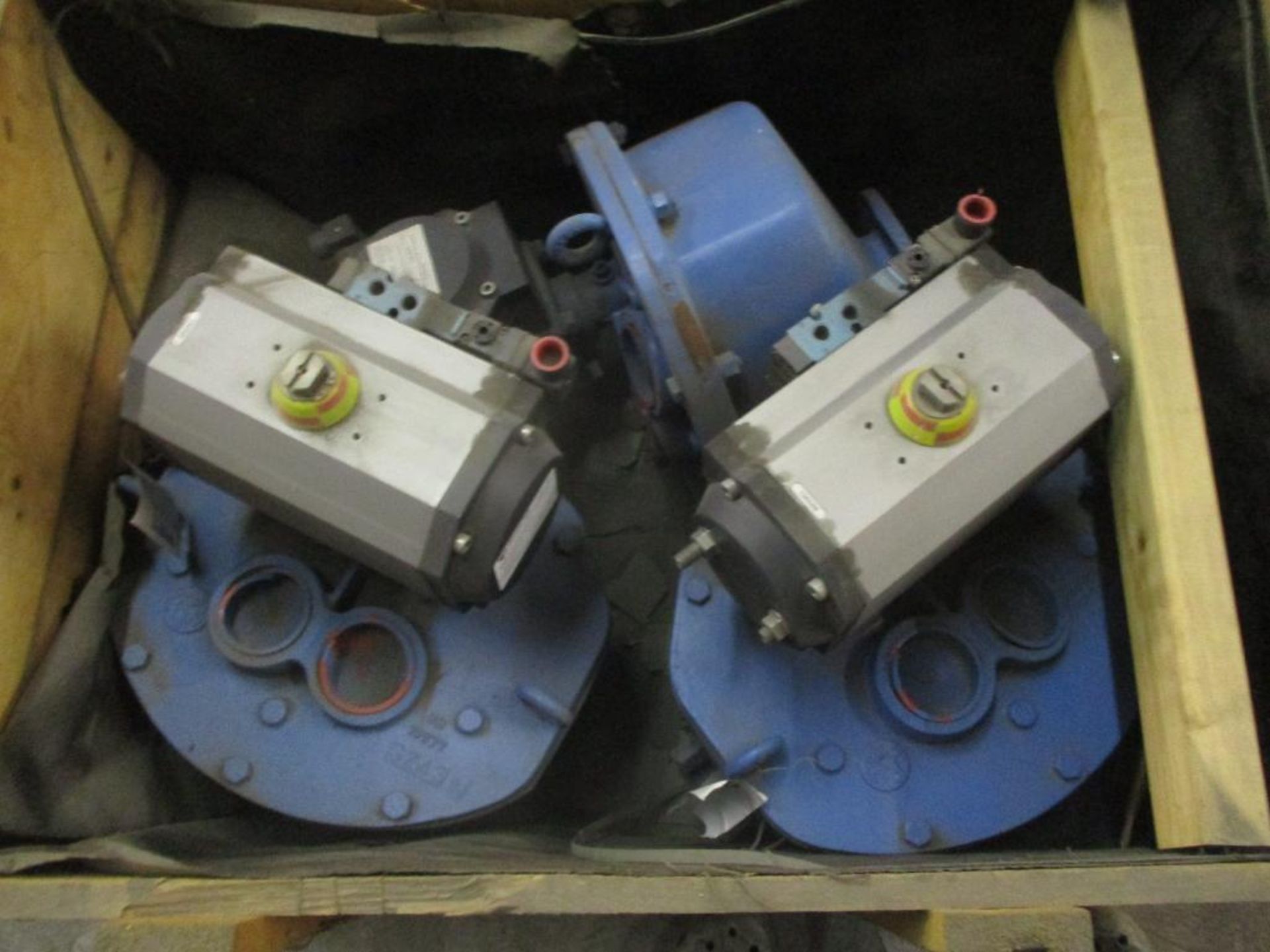 Allen-Sherman-Hoft Rack & Pinion Actuators w/ Valves (Used)