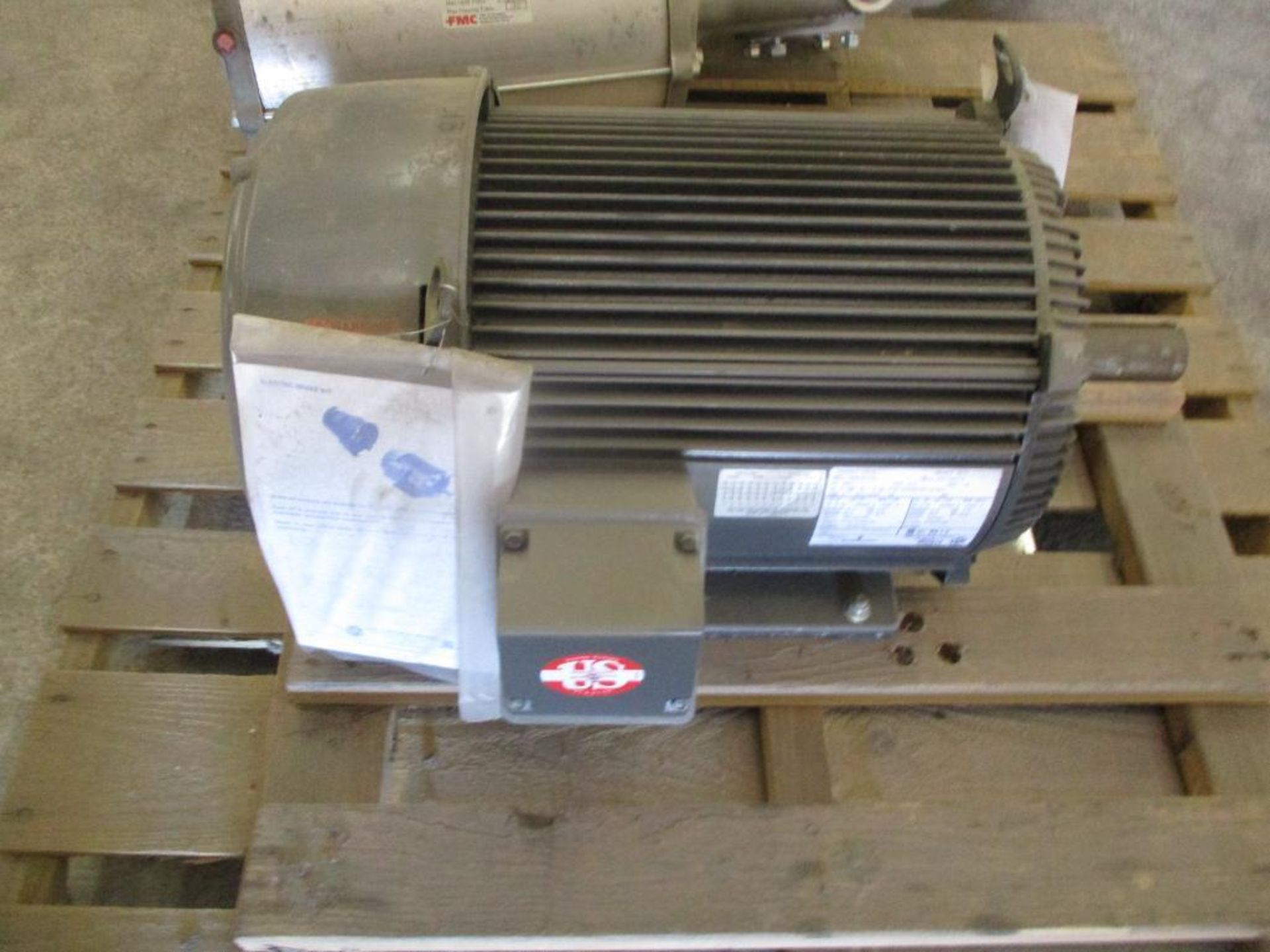 Emerson 07E3D 7.50 HP Motor, 254T Frame, 3-PH, 1180 RPM, Model S574, FMC Weco Actuator - Image 4 of 4