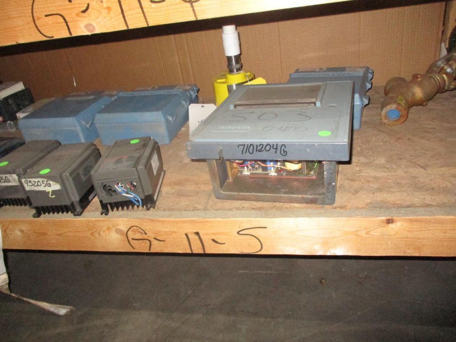 Contents of Shelf G-11-5 & G-12-5; Rosemount, Foxboro, Rexnord, Schneider, Fuji Electric - Image 3 of 6