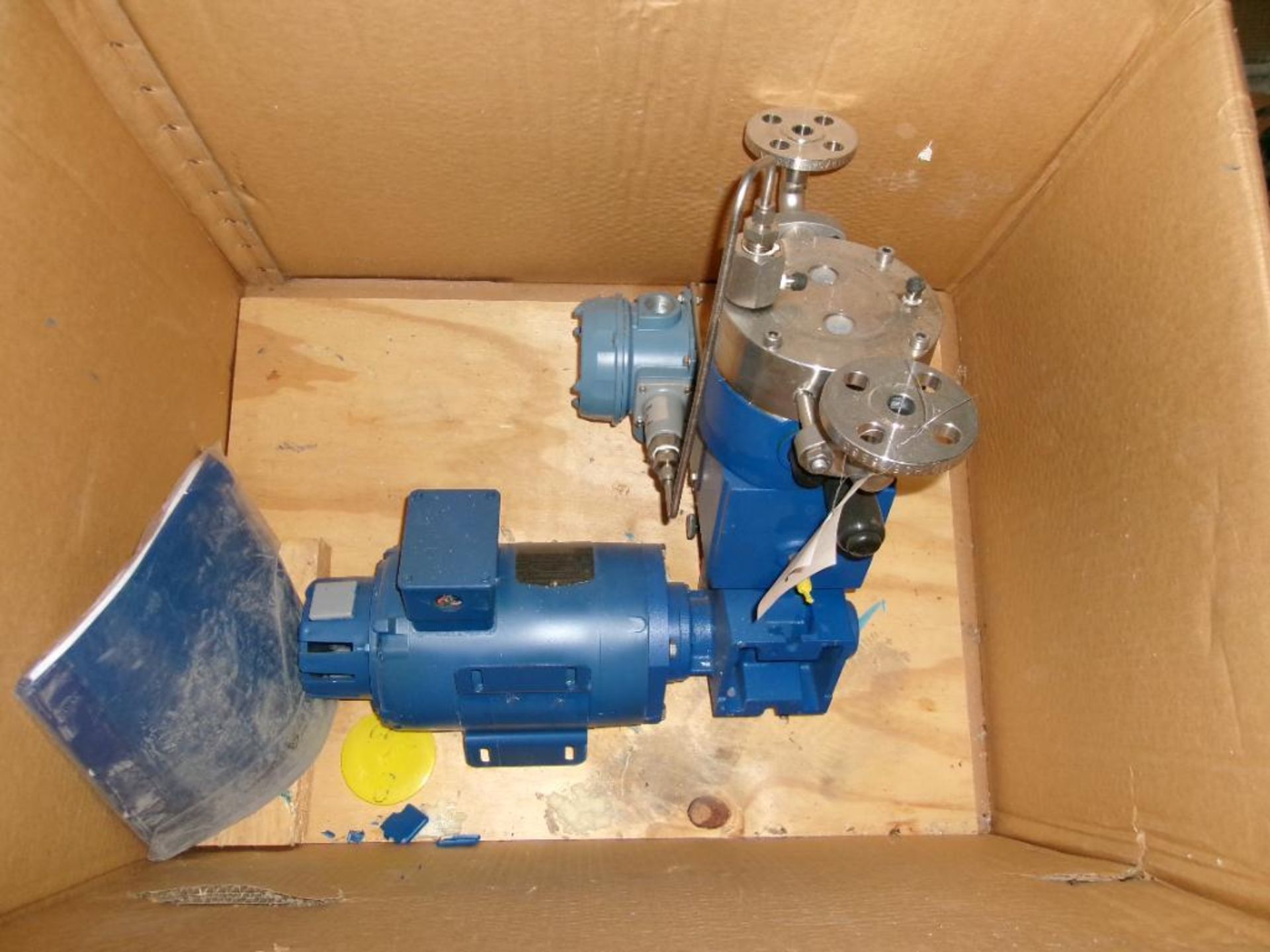 SPX Flow 3/4HP Metering Pump, Novados H1, S/N 1105181 (New)