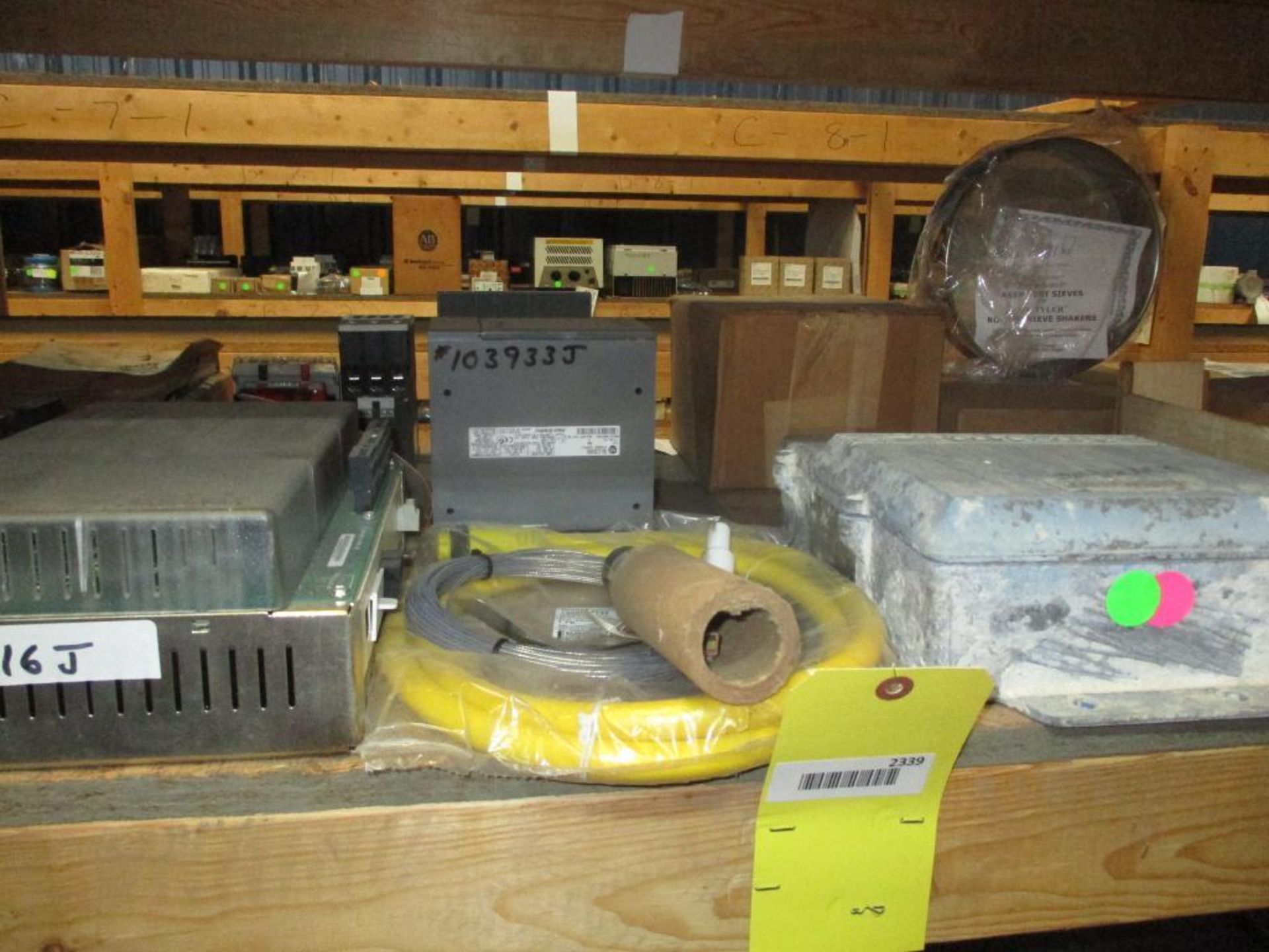 Contents of Shelf D-7-2 & D-8-2; Brooks Instrument, Fuse, Rosemount Transmitter, ABB, Blackburn Lugs - Image 2 of 6