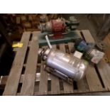 Pallet of (3) Assorted Pumps; (2) (New), (1) (Used)