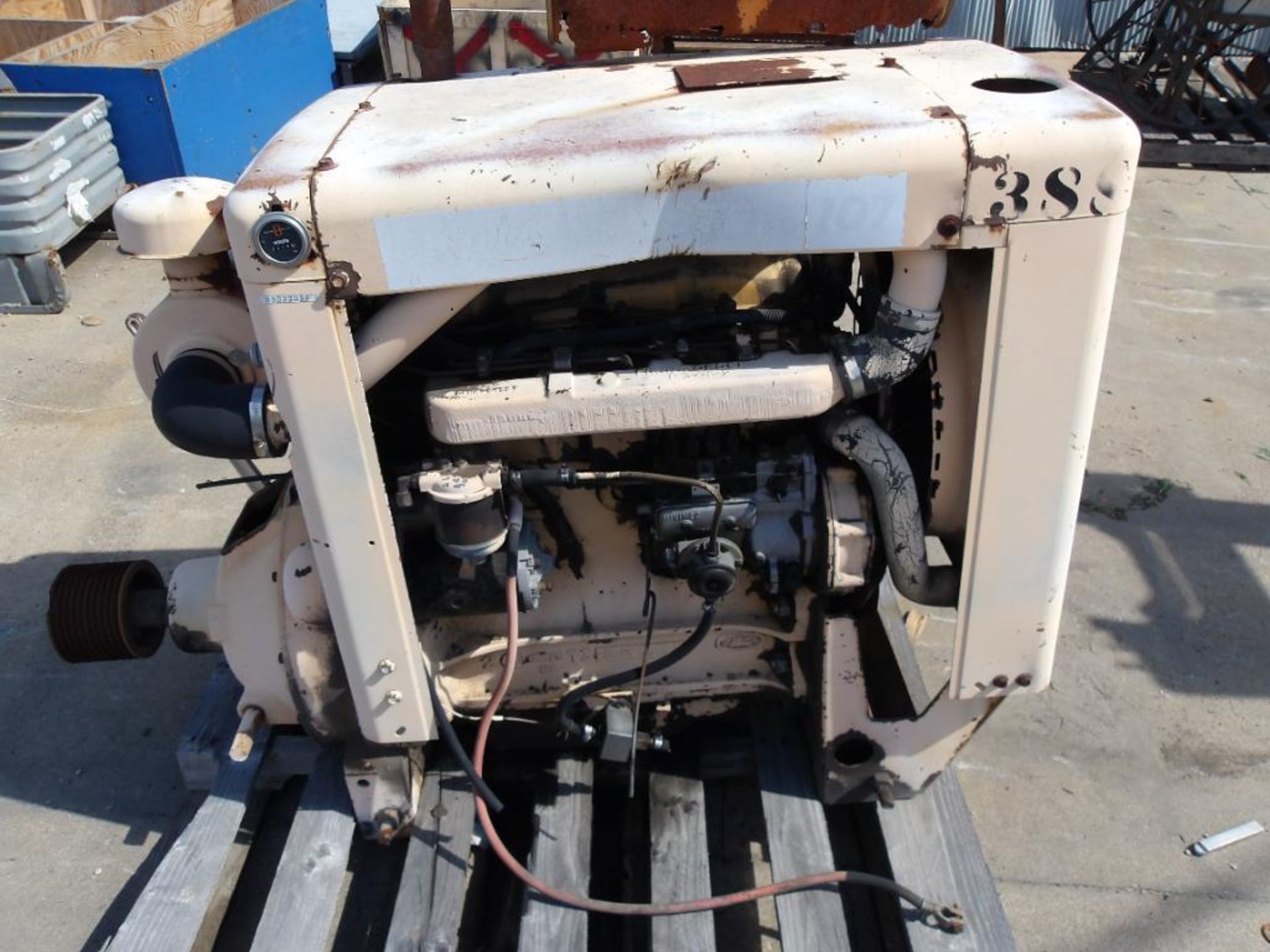 Ford Industrial Motor (Used), 4-Cylinder, Diesel, & PTO Unit - Image 3 of 4