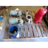 Pallet of Assorted Pumps & Pump Parts
