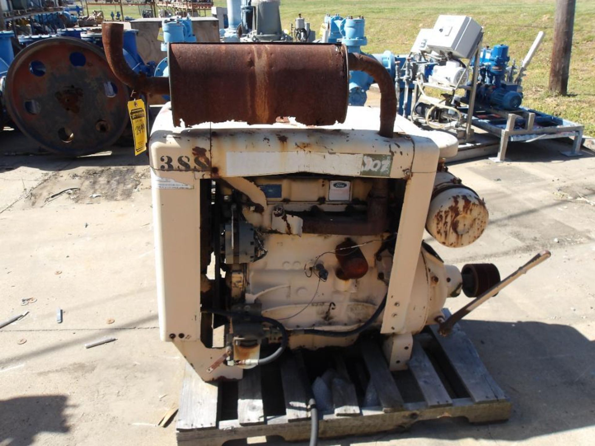 Ford Industrial Motor (Used), 4-Cylinder, Diesel, & PTO Unit