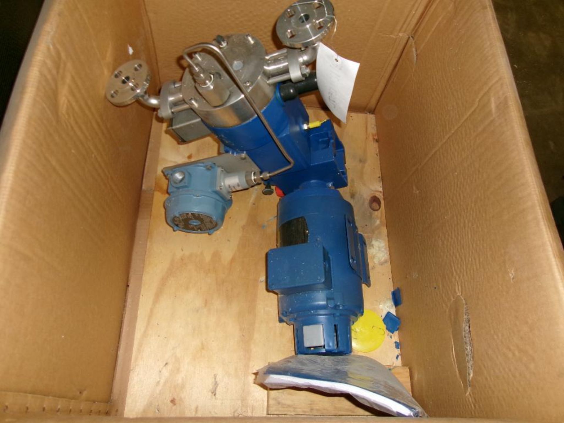 SPX Flow 3/4HP Metering Pump, Novados H1, S/N 1105181 (New) - Image 2 of 4