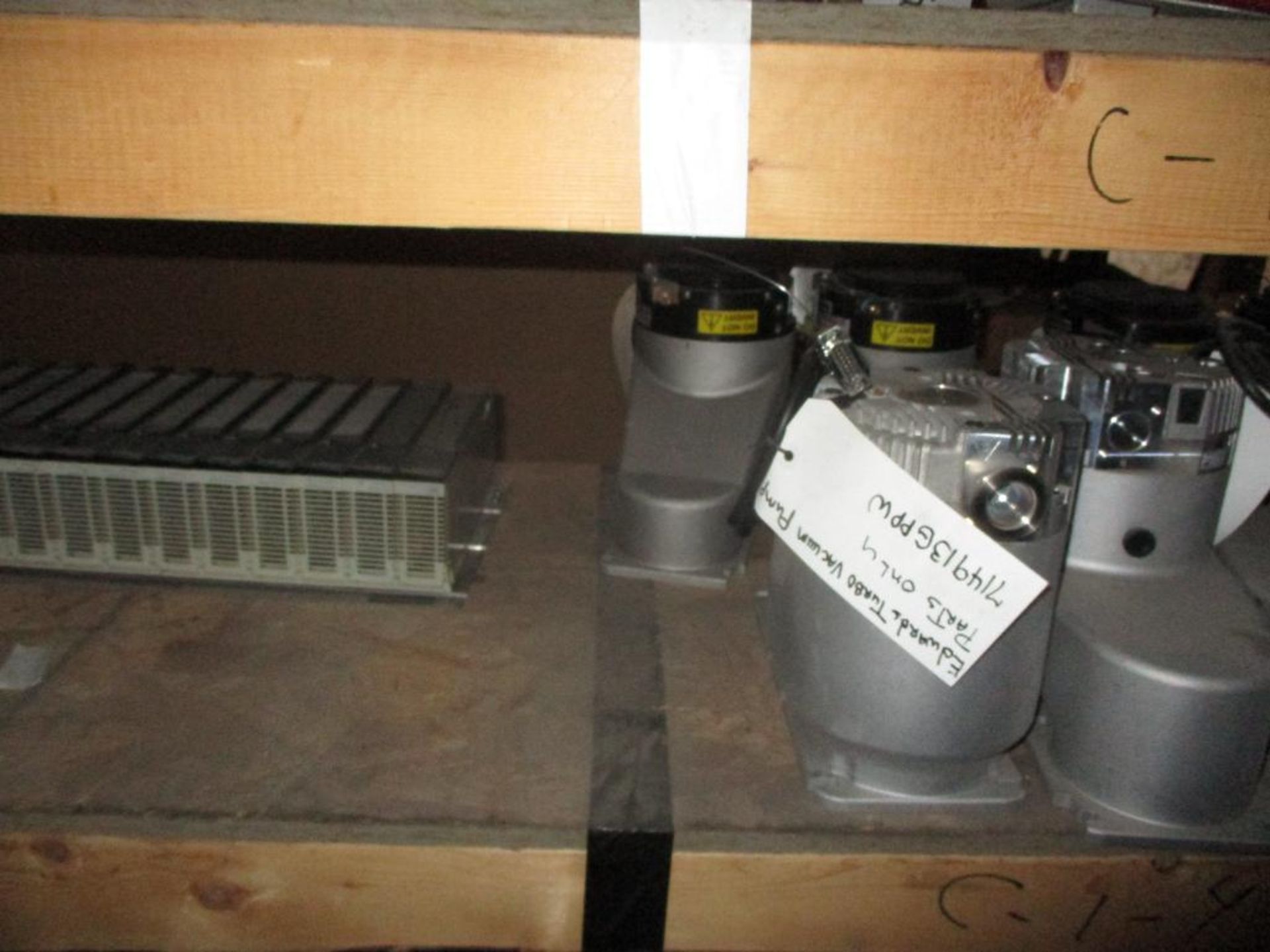 Contents of Shelf C-1-4 & C-2-5; Edwards Turbo Vacuum Pumps, Schneider Automation, TSX Quantum Rack - Image 5 of 6