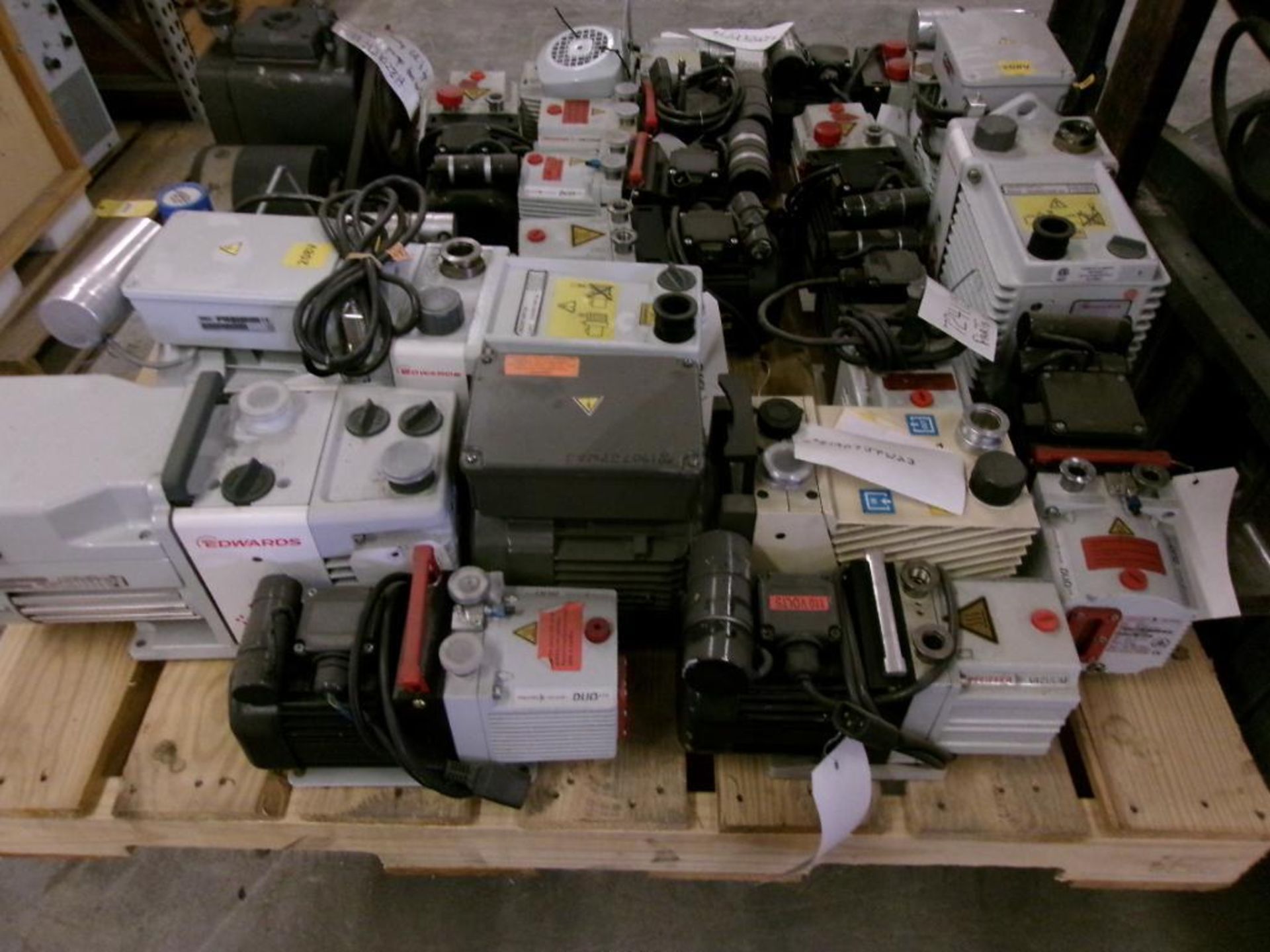 Pallet of Assorted Vacuum Pumps (New)