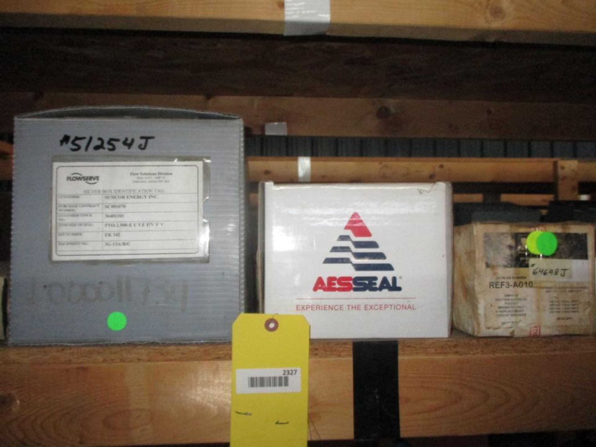 Contents of Shelf D-1-2 & D-2-2; Flowserve Seal, AES Seal, ITT, John Crane, Hydac, ASCO Valve, Nalco - Image 2 of 6