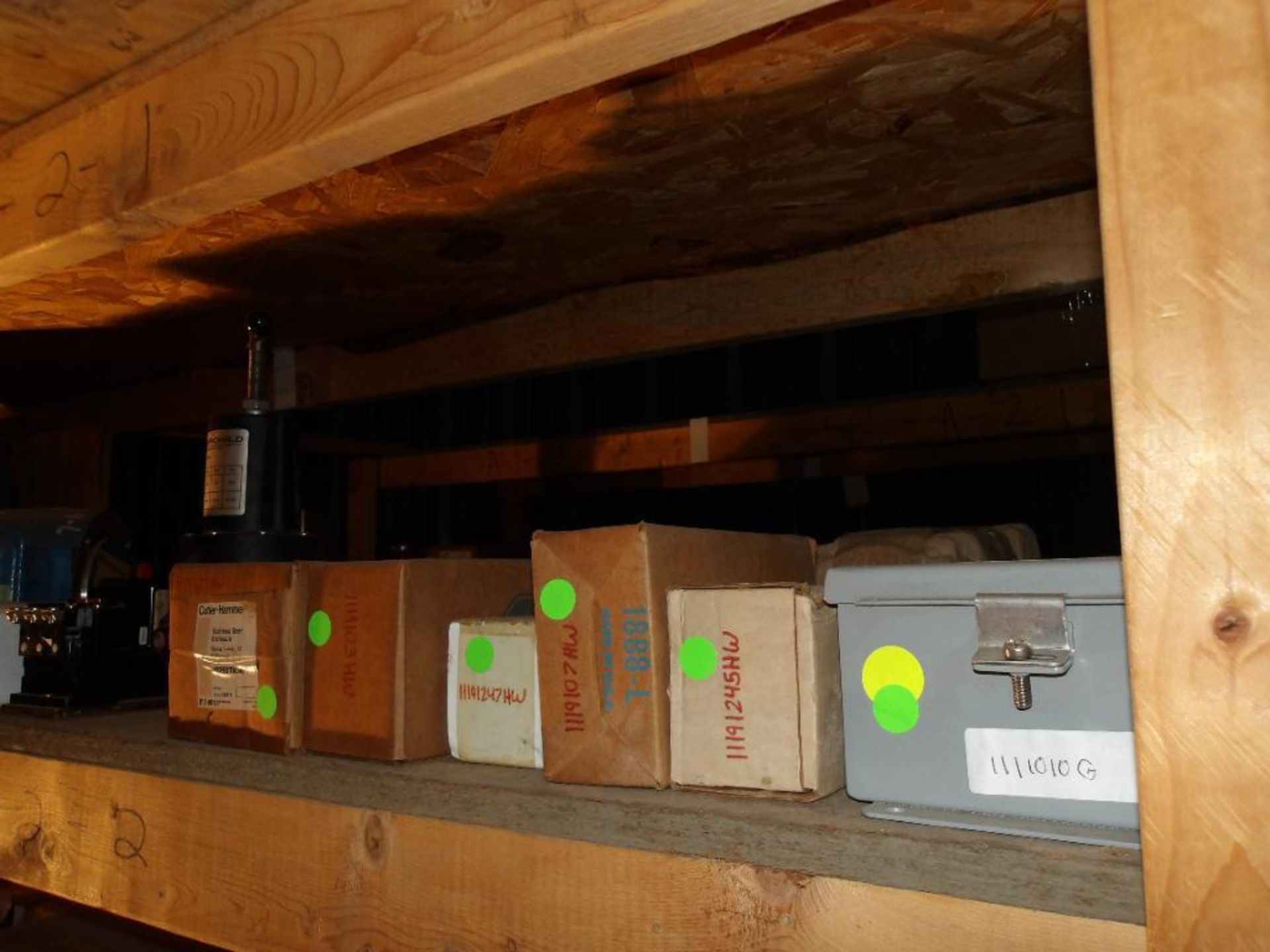 Contents of Shelf B-1-2 & B-2-2; Foxboro Flow Meters, Avtron, Starter, Cutler Hammer, Goulds Modicam - Image 3 of 7