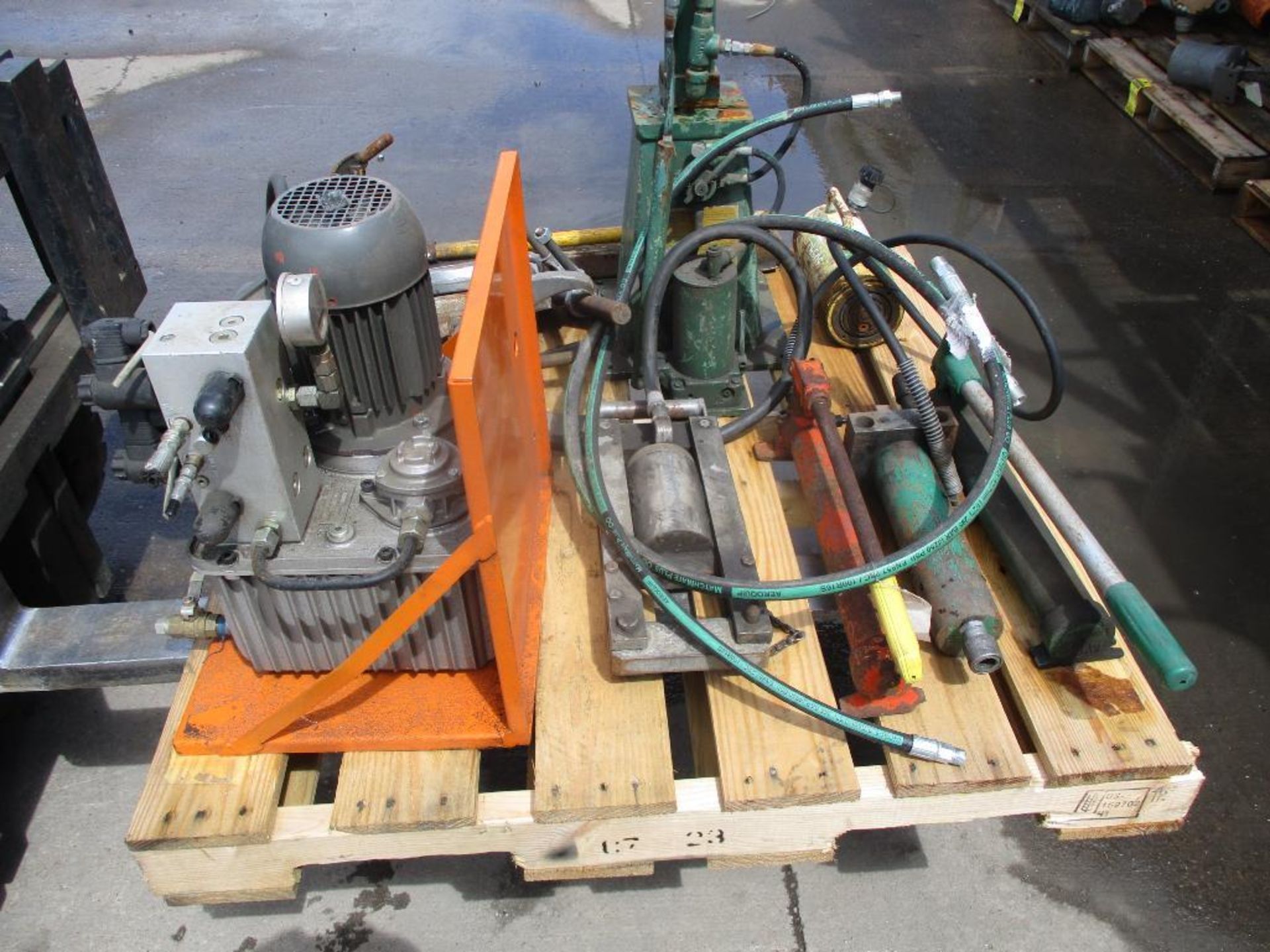 Hydraulic Power Unit, Press, Gear Pullers, Port-A-Power Jacks - Image 4 of 4