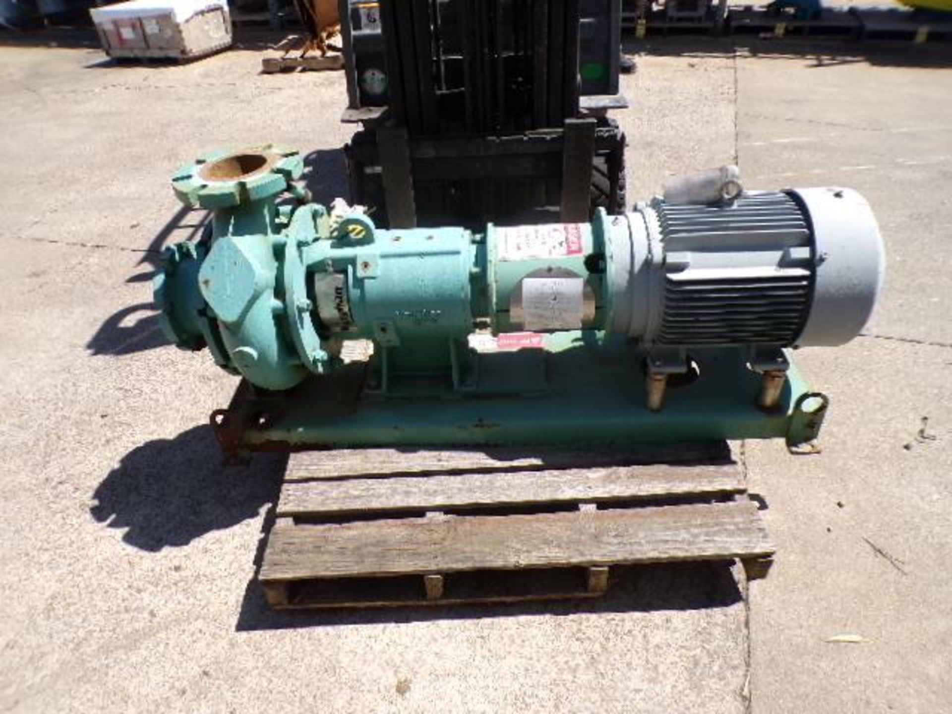 Vaughn Pumps w/ 20HP Motor, Model HSC6EMCS, 1200 RPM (Used)