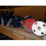 Contents of Shelf E-5-4 & E-6-4; Endress & Hauser, Fisher, Rexroth, DFC Hydraulic Motor, Eaton, Char