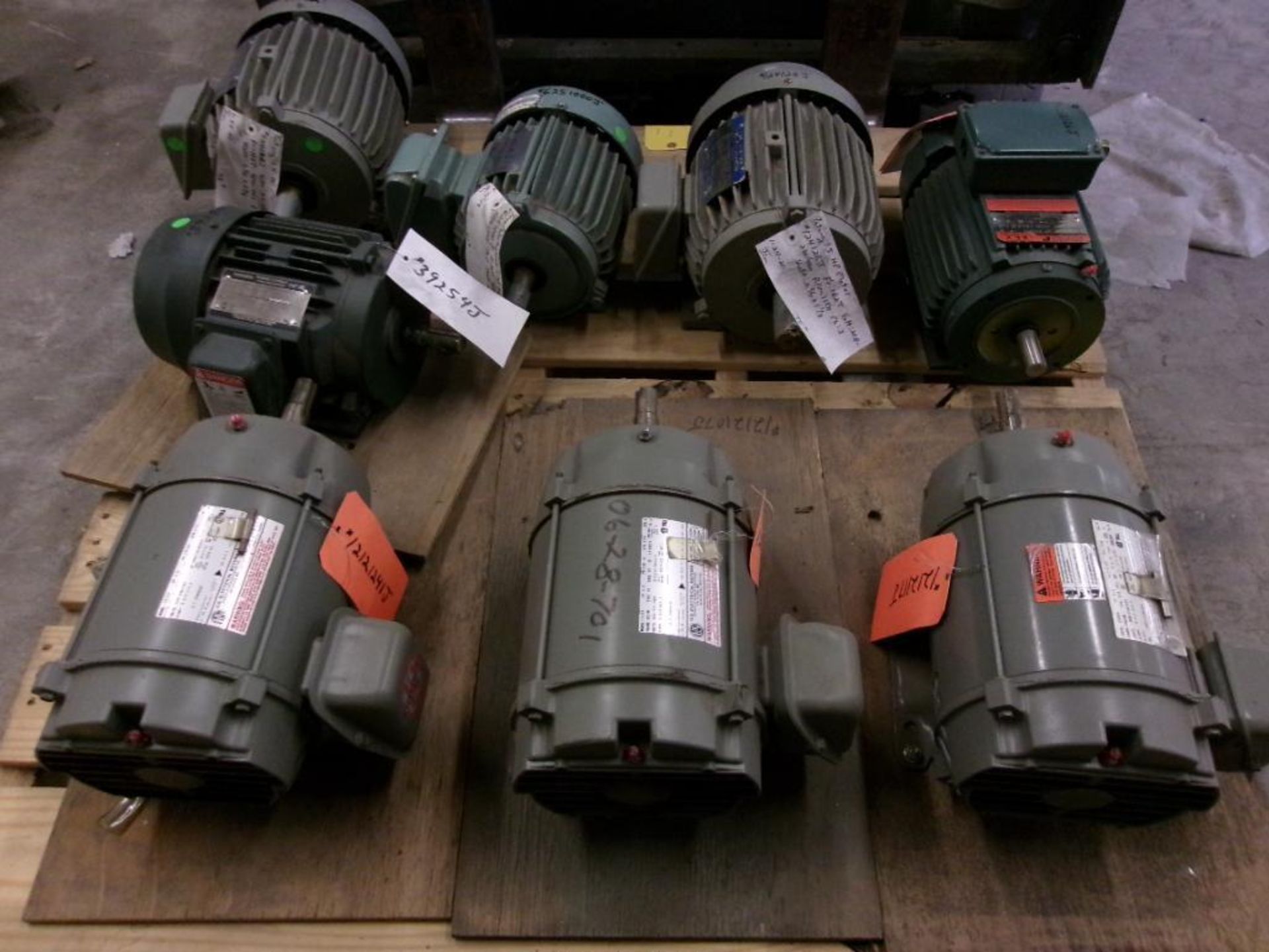 Pallet of Various Electric Motors (New & Used) - Image 2 of 4
