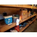 Contents of Shelf H-4-4 & H-4-5; Electric Motors, Marathon, Allen Bradley Power Supply, Endress Haus