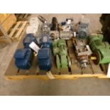 Pallet of Assorted Gear Motors