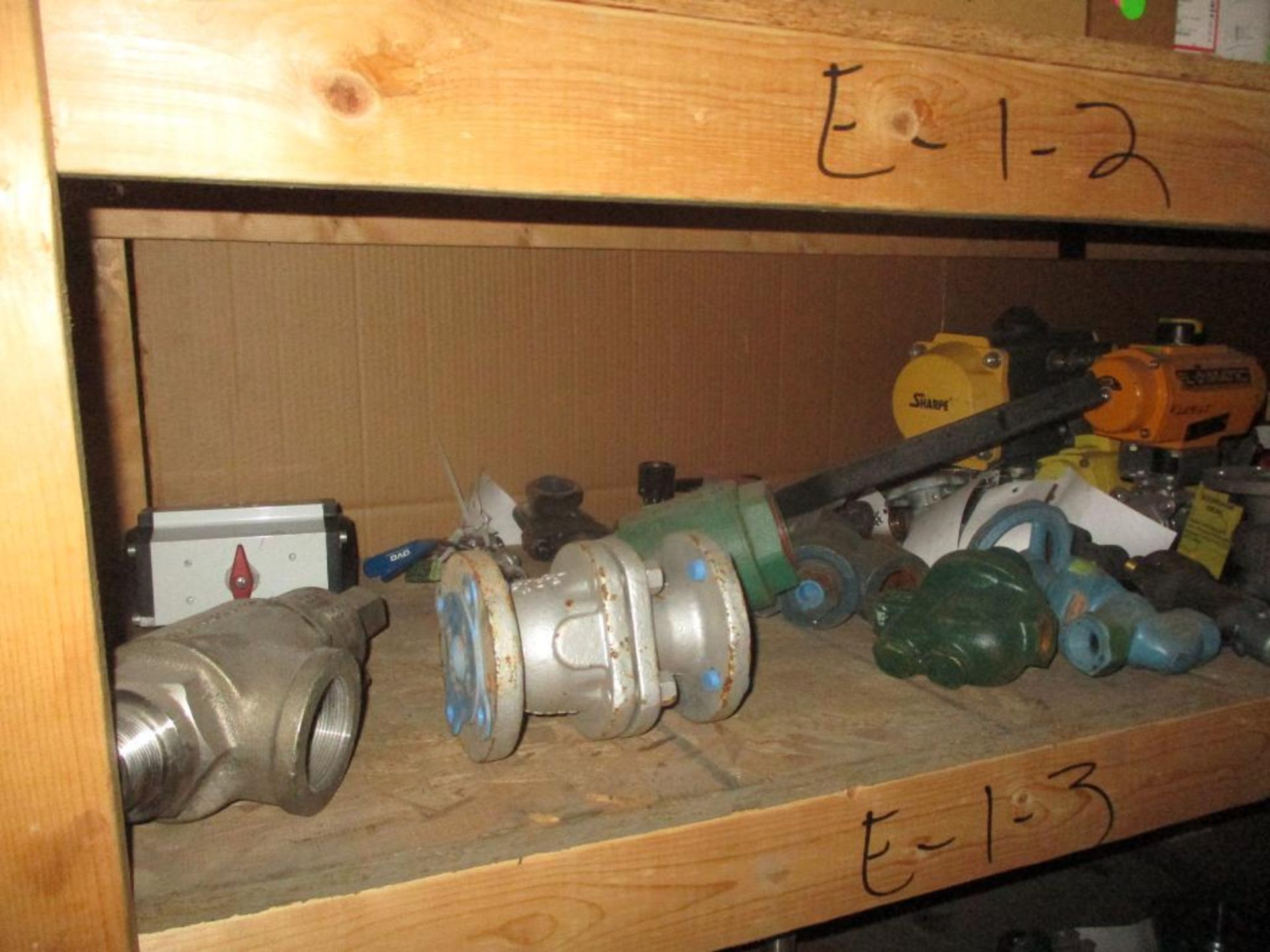 Contents of Shelf E-1-3 & E-2-3; Unitoro, Sharpe, Durco, El-O-Matic, ASCO, Weldstone, Spirax Sarco, - Image 2 of 6