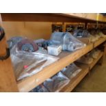 Contents of Shelf I-4-4-I-5-4; Electric Motors, Baldor Reliance, Appleton, Versa Solenoid Valve