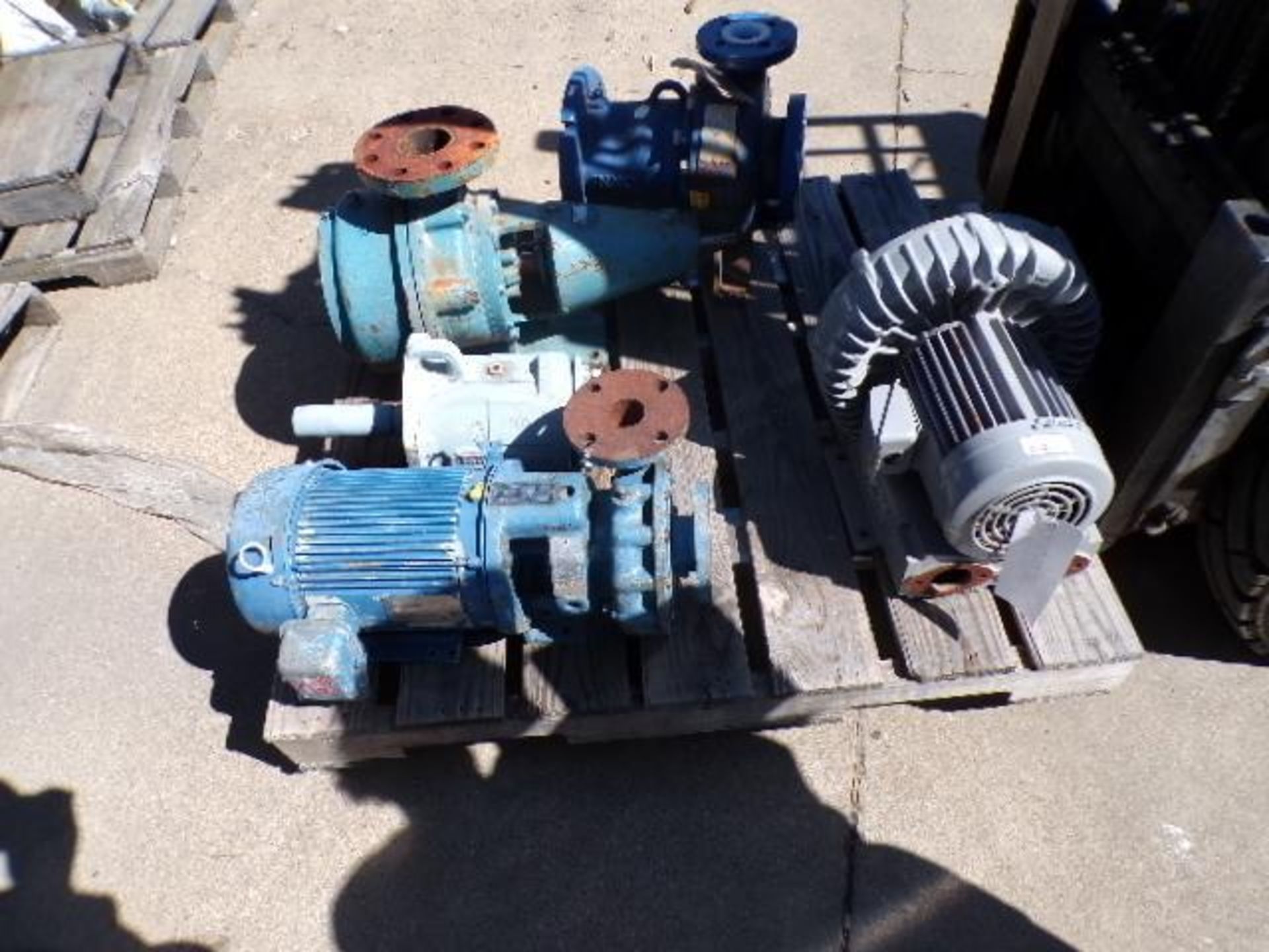 Ring Compressor, Gould 3755 2x2-7 Iron Pump/US 3 HP Motor, Durco Mark 3 Bearing Frame, Roth 3x4 Iron - Image 3 of 3