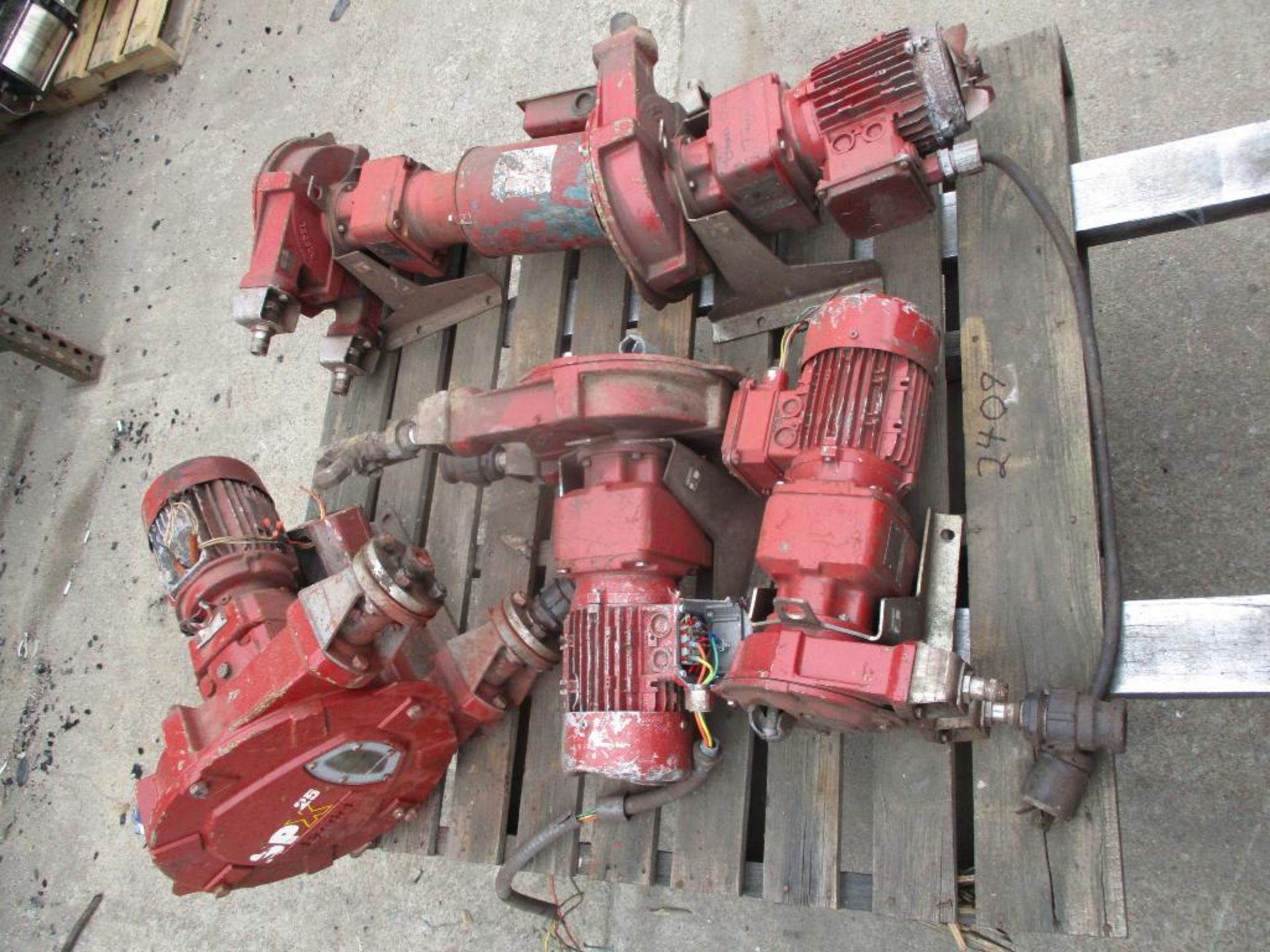 Bredel Hose Pumps, SPX10, SPX215, SPX25, SPX15, SPX15, w/ Motors