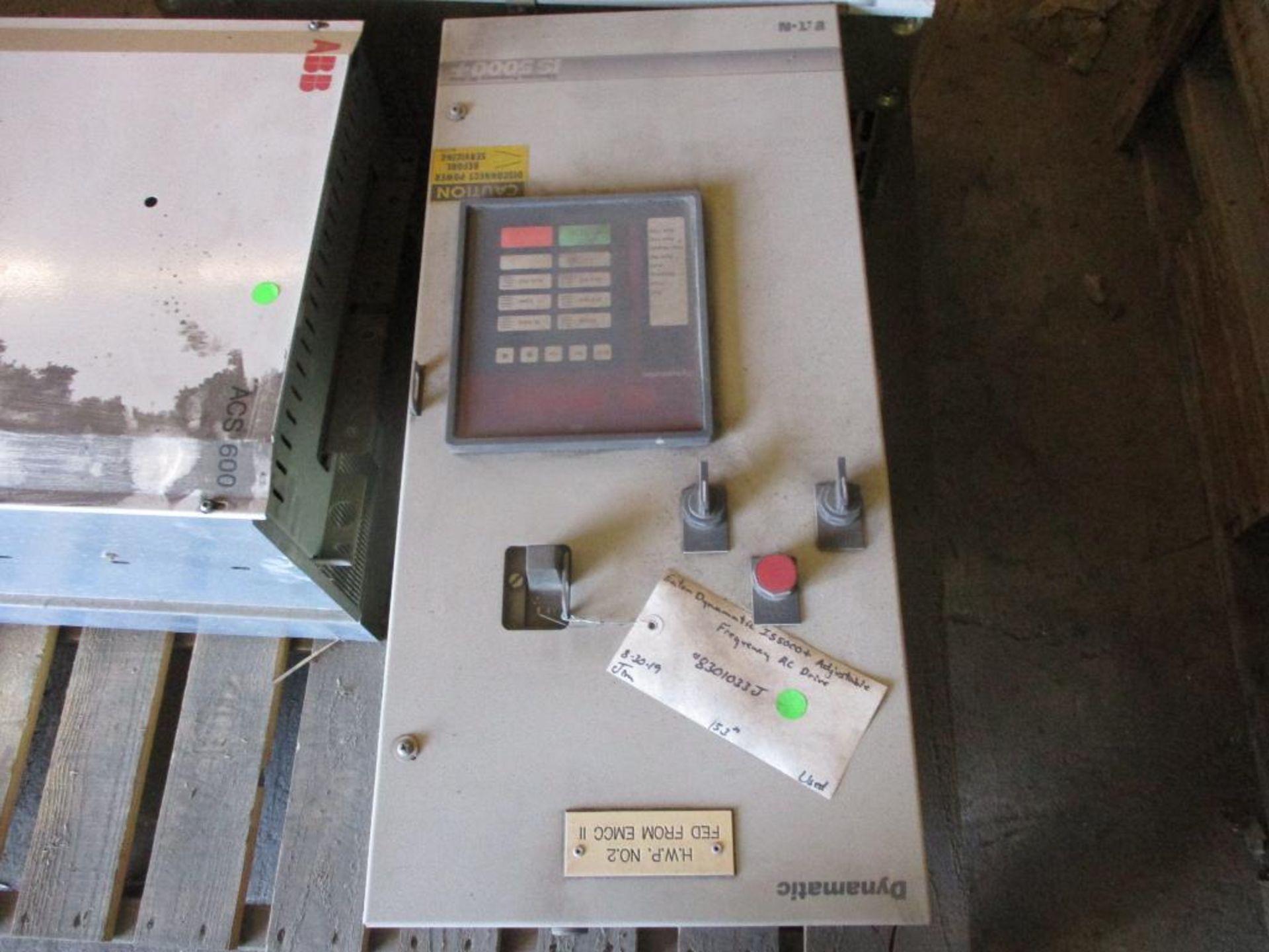 (2) Dynamatic IS5000+ Adjustable AC Drive & (1) ABB Multidrive Module ACS500 (Used) - Image 2 of 3