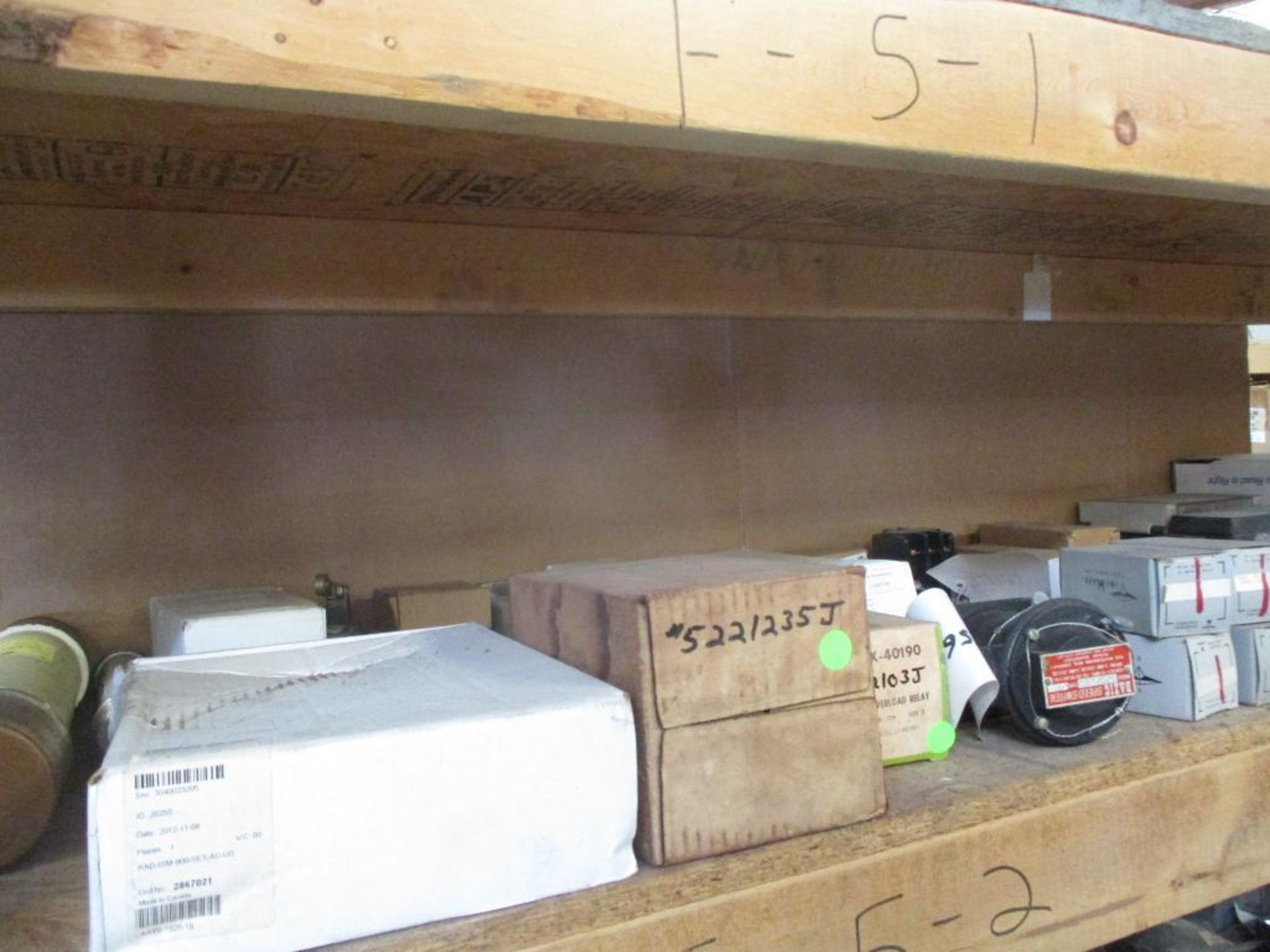 Contents of Shelf F-5-2 & F-6-2; Allen Bradley, Square D, SOR, Siemens, Fuses, IME Mark, Dazic, Cutl - Image 4 of 6