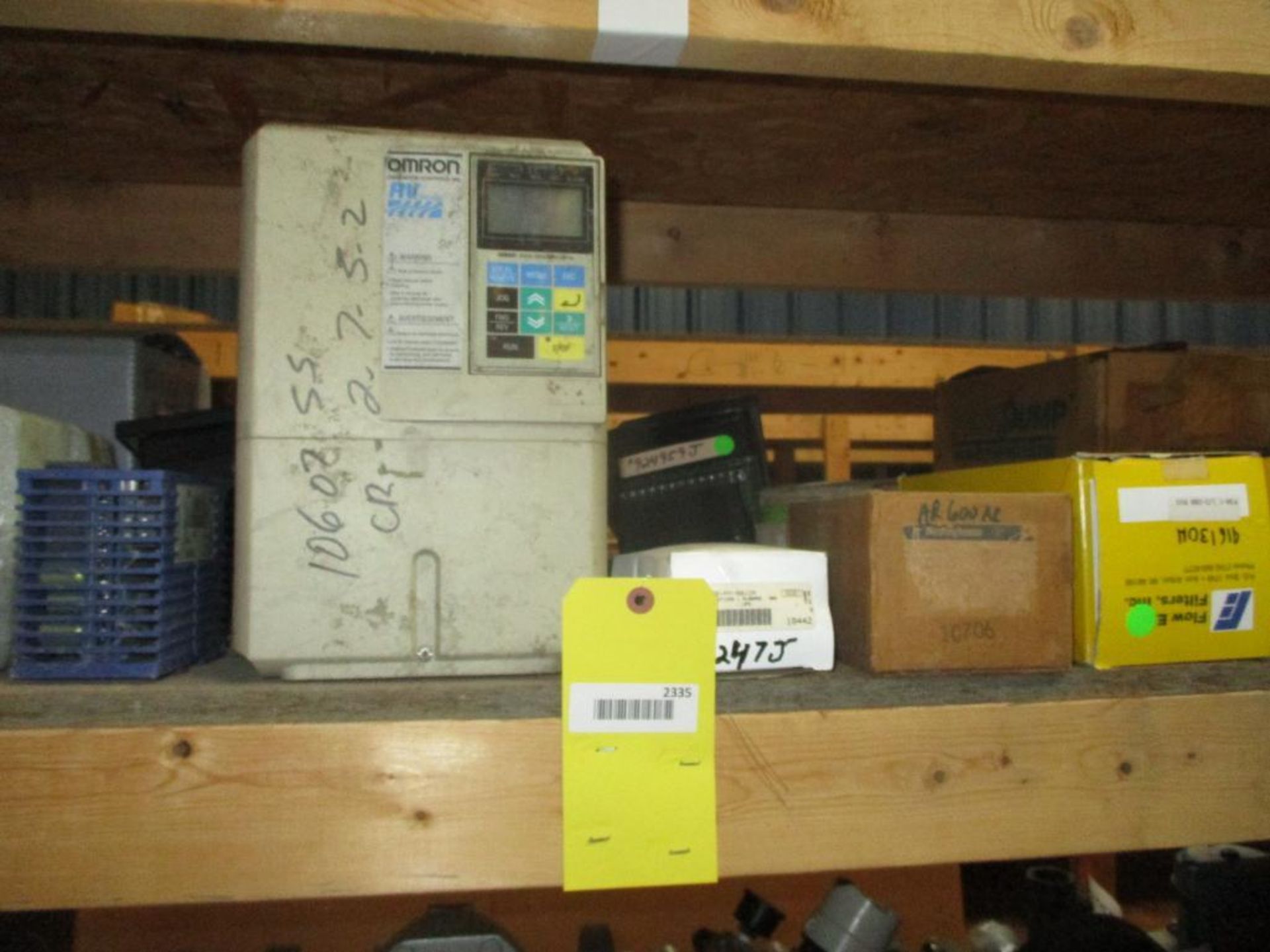 Contents of Shelf D-5-2 & D-6-2; Siemes Allis Starter, Filters, Omron Drive, ASCO Valve, Seals, NTro - Image 2 of 6