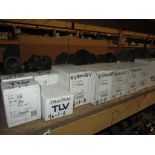 Contents of Shelf D-5-3 & D-6-3; TLV Steam Traps, F&T, Fisher, Smith Valve, Armstrong Traps, United,