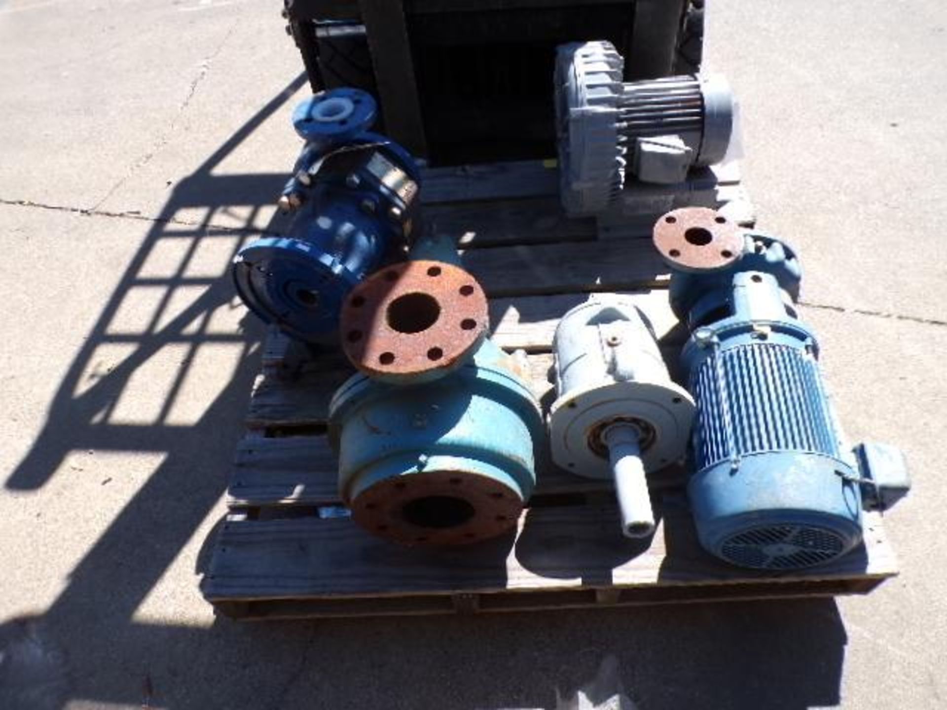 Ring Compressor, Gould 3755 2x2-7 Iron Pump/US 3 HP Motor, Durco Mark 3 Bearing Frame, Roth 3x4 Iron - Image 2 of 3