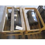 (2) Weg 20 HP Motors, 3-PH, 254/6JM Frame, 230/460 V, 1765 RPM (New)