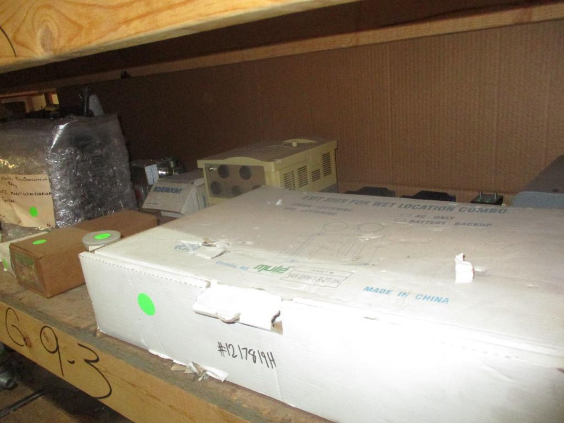 Contents of Shelf G-9-3 & G-10-3; Allen Bradley, Toshiba, Rosemount, Bi, Tora, General Electric, Sie - Image 3 of 6