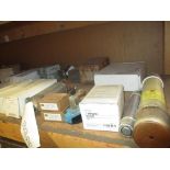 Contents of Shelf F-5-2 & F-6-2; Allen Bradley, Square D, SOR, Siemens, Fuses, IME Mark, Dazic, Cutl