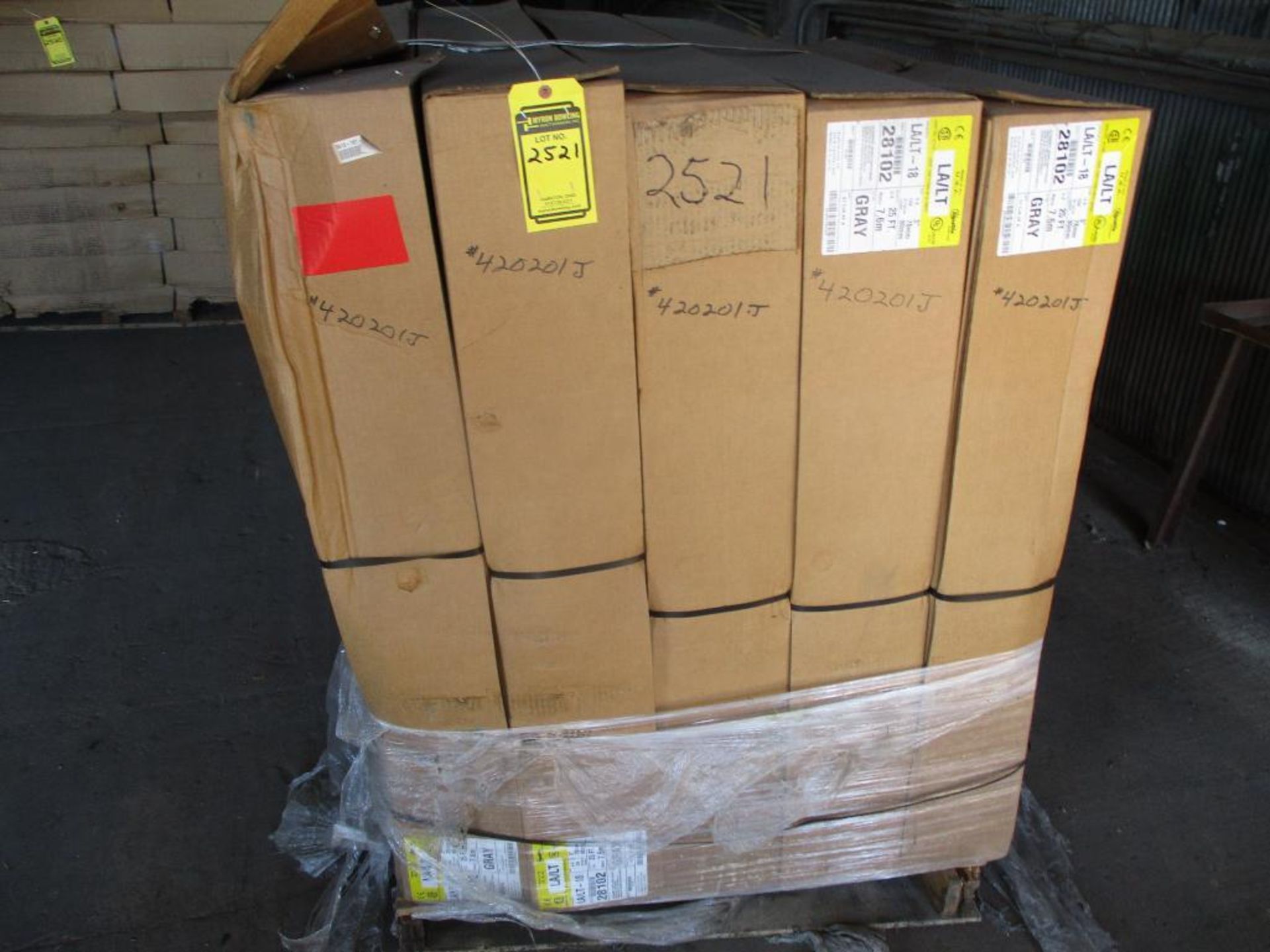 (5) Boxes of Liquatite 3" Flexible Metal Conduit, Gray, 25', Cat No. LA/LT-18 (New) - Image 3 of 4