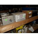 Contents of Shelf B-3-4 & B-4-4; Eaton, Swagelok, Allen Bradley, Dwyer, Ameter, Nash, Allen Bradley