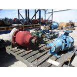 Carver KWP65-200 2-1/2x3 Iron Pump, Klaus Union 3x5 Stainless Pump, Roper Type 27 2" Pump, Stainless