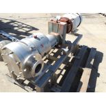 BRI/APV Stainless Pump & Motor, Reliance Motor, Pump Model 1258, 3" Flanged