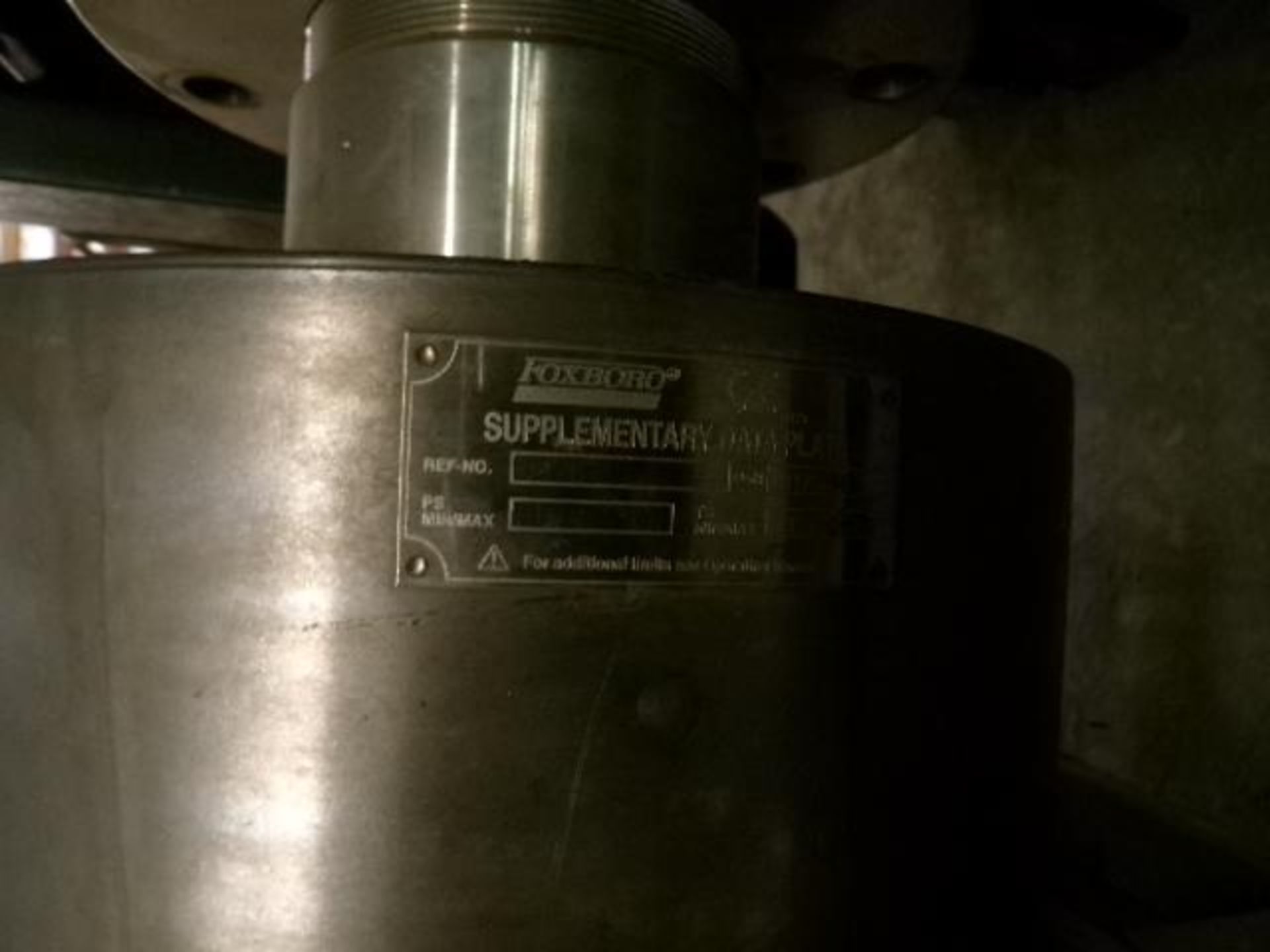 Foxboro 3" Flowtube, Nordson Metering Cylinder, 1/2" (New) - Image 3 of 3