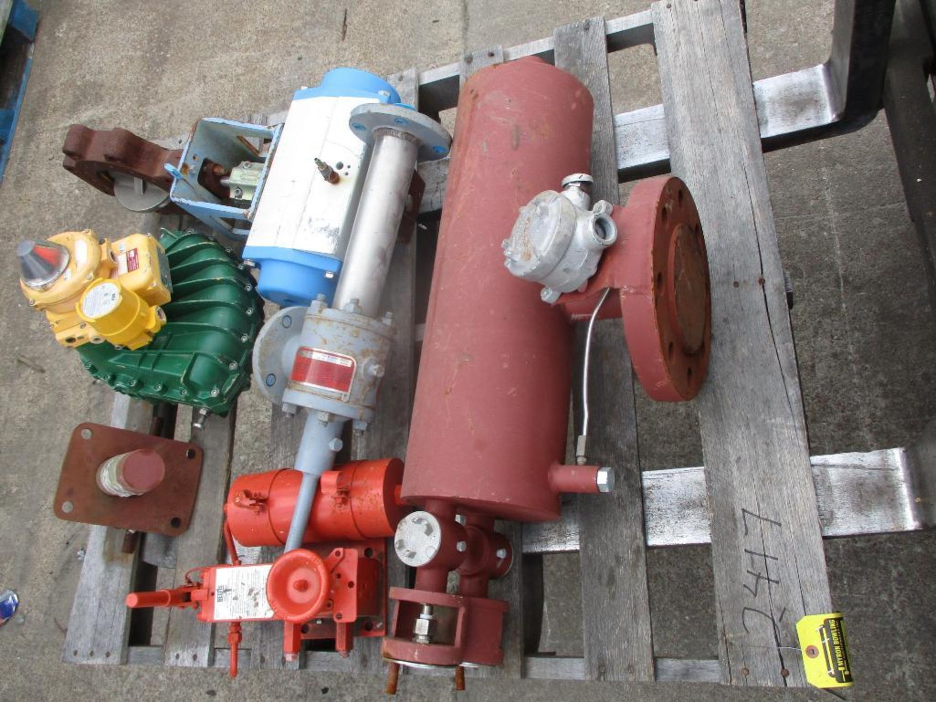 Actuators, Steam Valve, Bettis Manual Override, Butterfly Valve