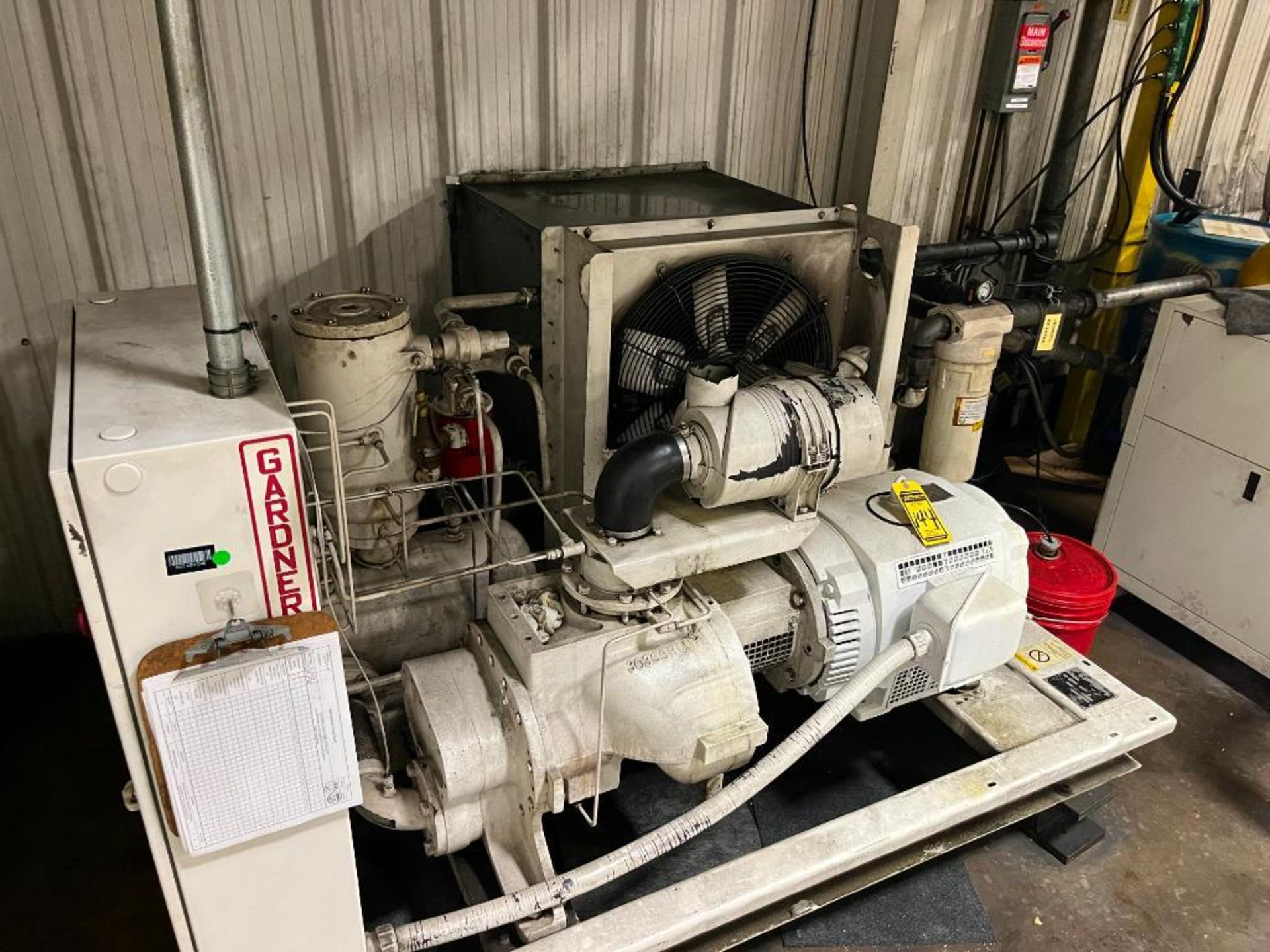 2005 Gardner-Denver Rotary Screw Air Compressor, Model S217241, S/N EBH99G02, 100 PSIG, 3 Phase - Image 5 of 6