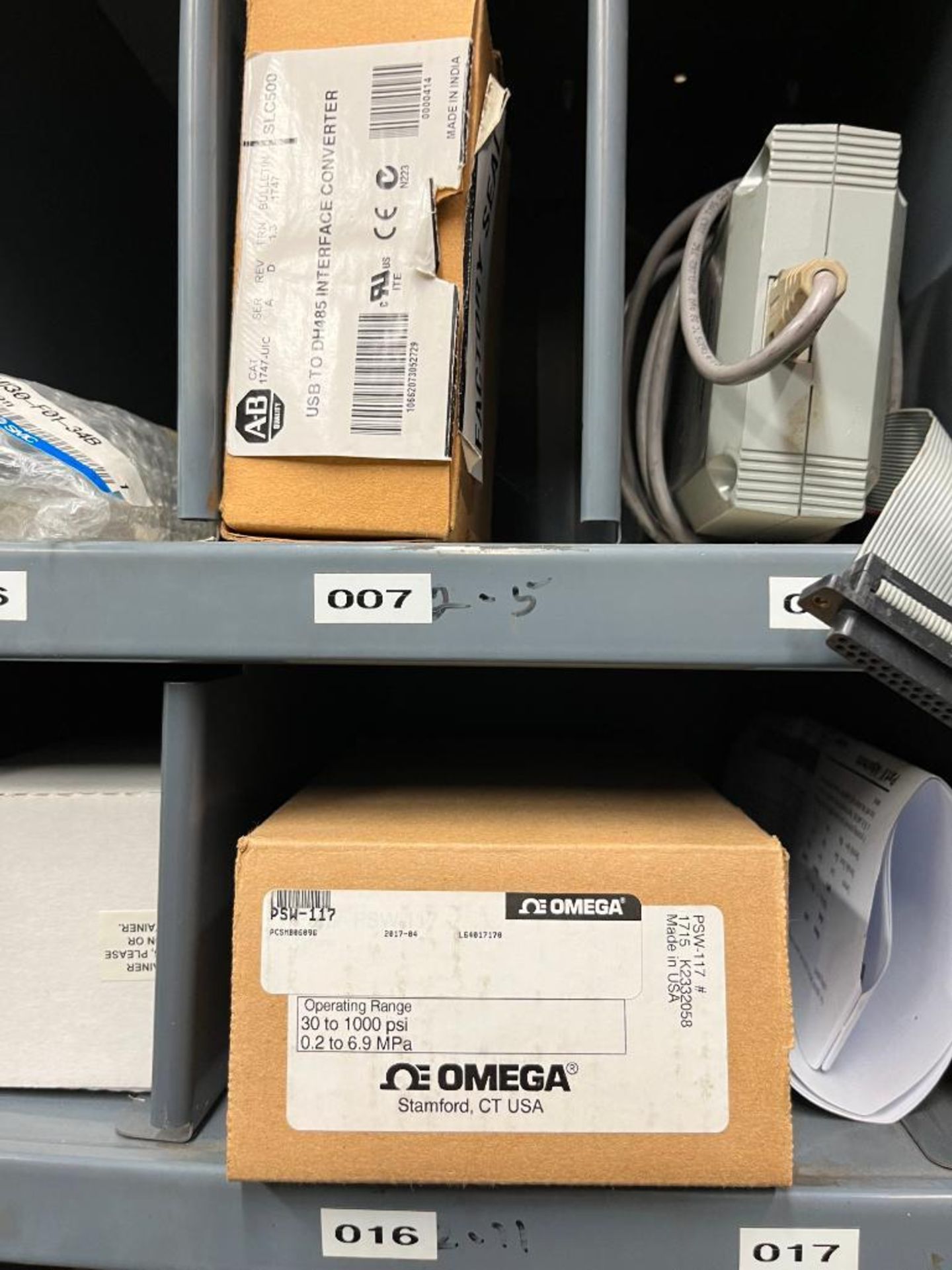 Contents of Maintenance Repair Room; Keyence & Turck Sensors, Allen-Bradley & Omega Modules, Assorte - Image 10 of 66