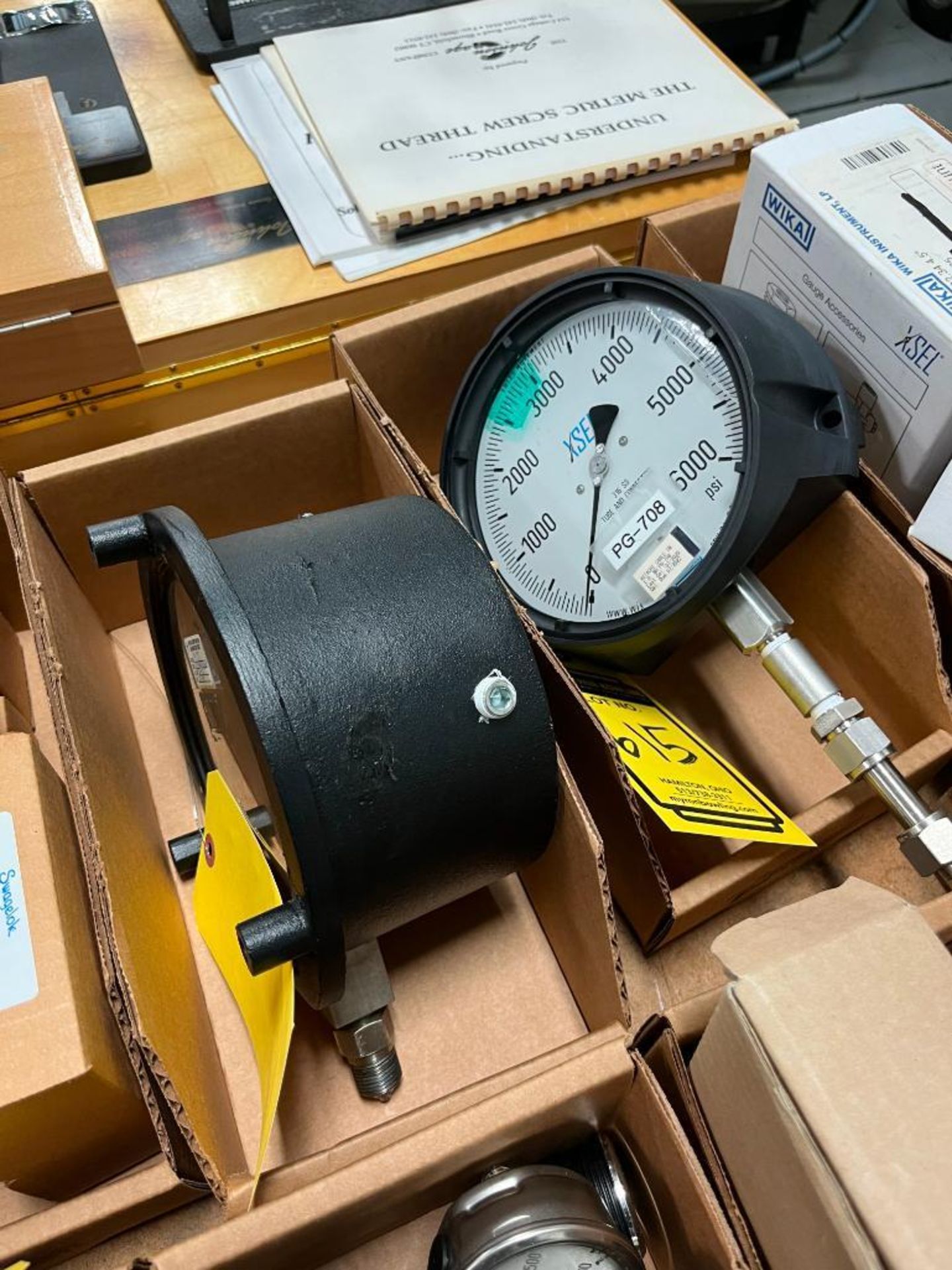 (1) Astra Pressure Gauge, (1) XSEL Pressure Gauge