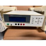 (1) IET Micro-Ohmmeter, Model LOM-510A, (1) Quadtech Milliohmmeter, Model LR2000